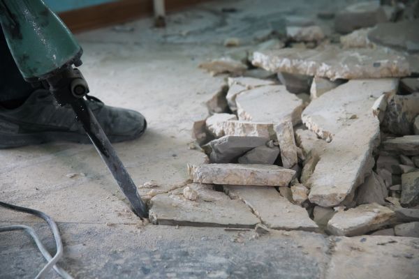 Basement Wall Demolition
